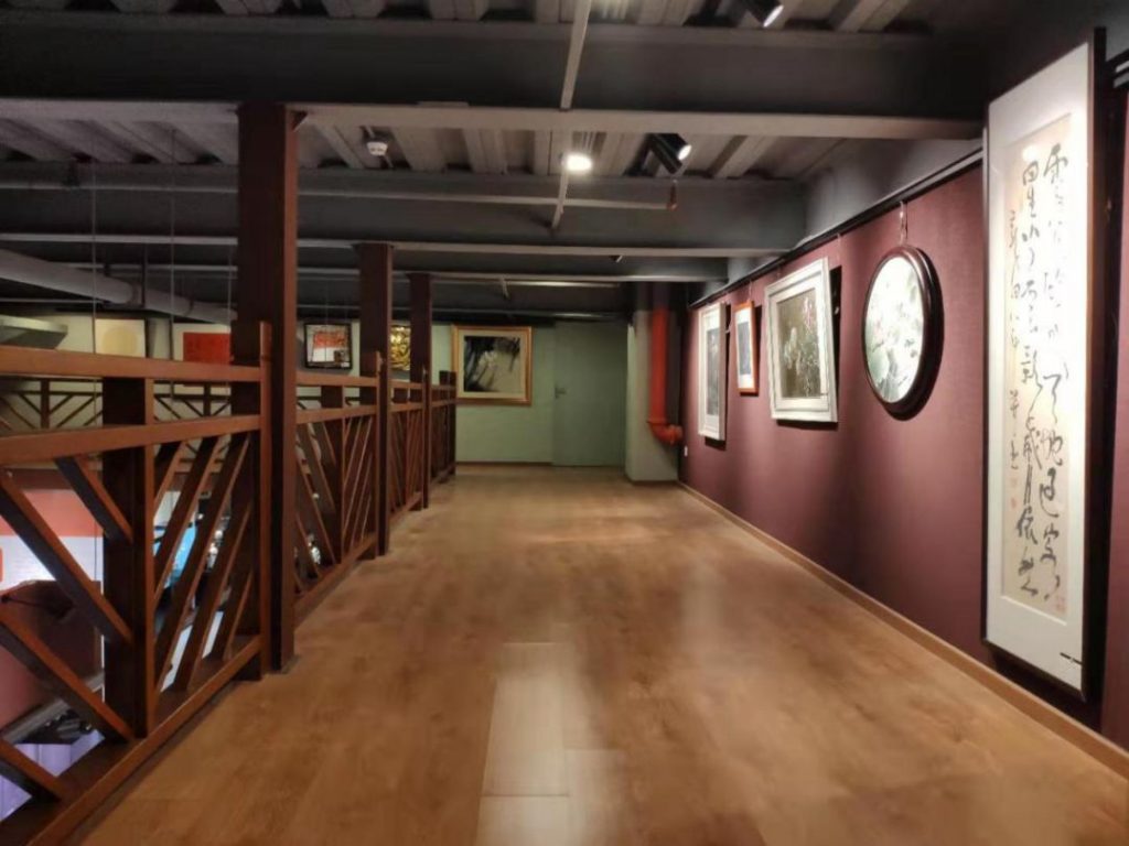 巖星建設|廣東嶺南工藝美術館工程設計插圖(6) 二樓展區