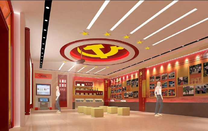 建設紅色傳承設計智慧黨建展廳插圖 建設紅色傳承設計智慧黨建展廳插圖