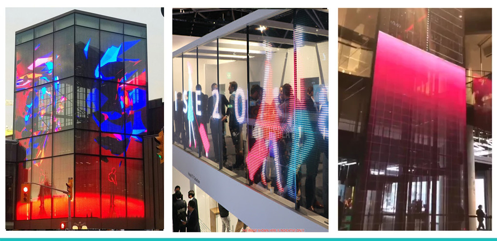 展廳設計 | 企業數字展廳設計中常用的幾種多媒體展項插圖 看新銳LED貼膜屏華麗逆襲,普通玻璃變身智能大屏